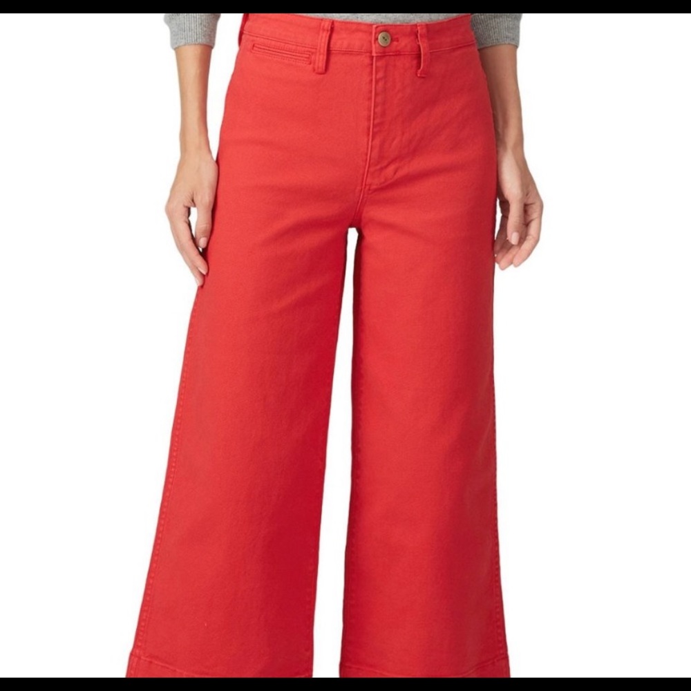 Madewell Emmet wide-leg pants (tall)